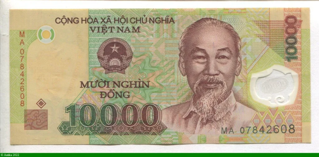 10000 Dong Ho Chi Minh
