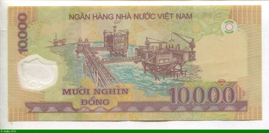 10000 Dong Ho Chi Minh