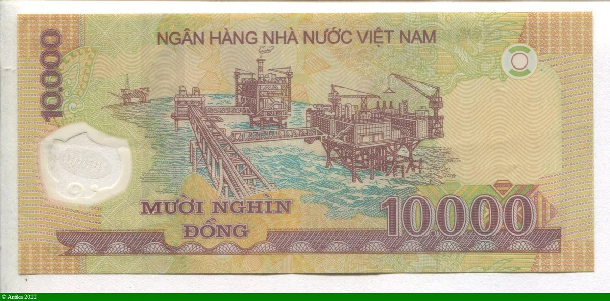 10000 Dong Ho Chi Minh
