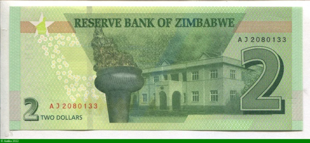 2 Dollars Roche de Chiremba * * * * * * * *