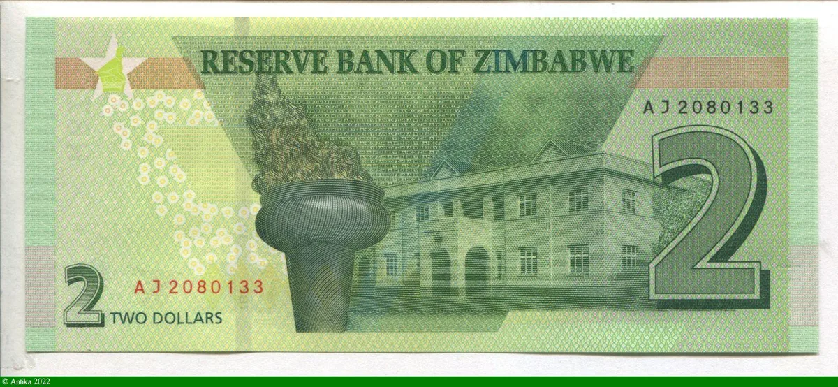 2 Dollars Roche de Chiremba * * * * * * * *