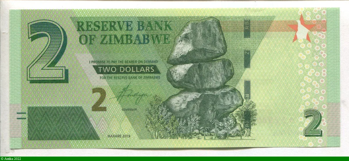 2 Dollars Roche de Chiremba * * * * * * * *