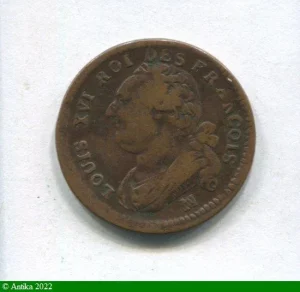 12 DENIERS FRANCOIS, An 3 à 5 LOUIS XVI