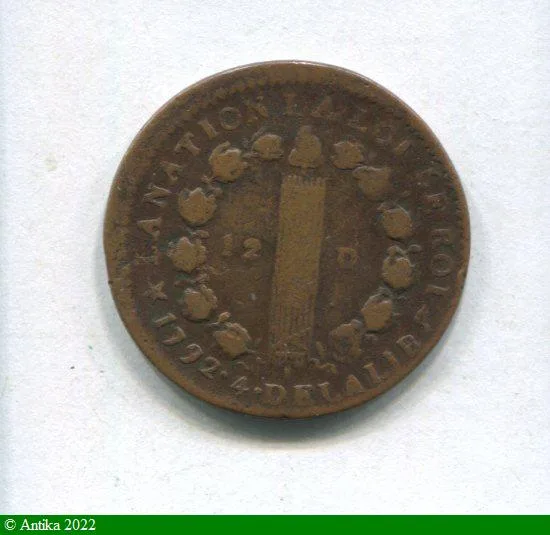 12 DENIERS FRANCOIS, An 3 à 5 LOUIS XVI