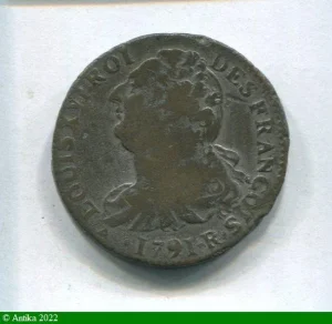 2 SOLS FRANCOIS, An 3 à 5 LOUIS XVI
