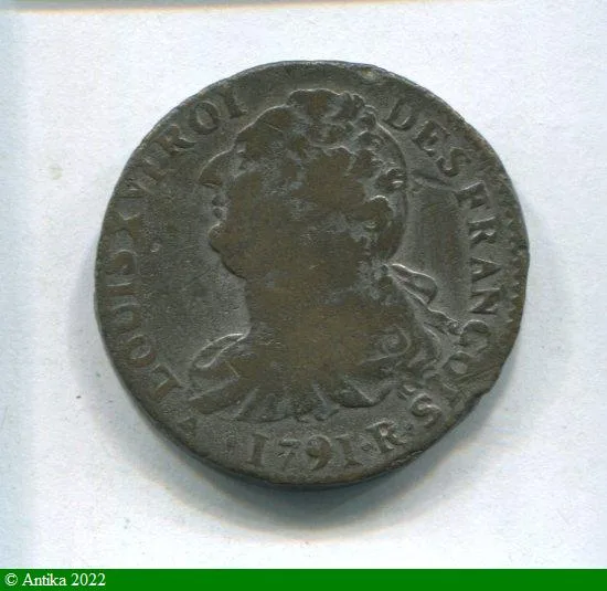 2 SOLS FRANCOIS, An 3 à 5 LOUIS XVI