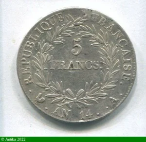 5 FRANCS NAP EMP
