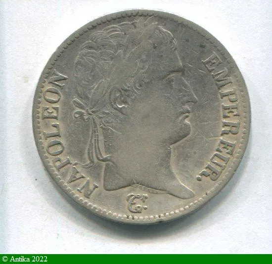 5 FRANCS NAP EMP revers EMPIRE