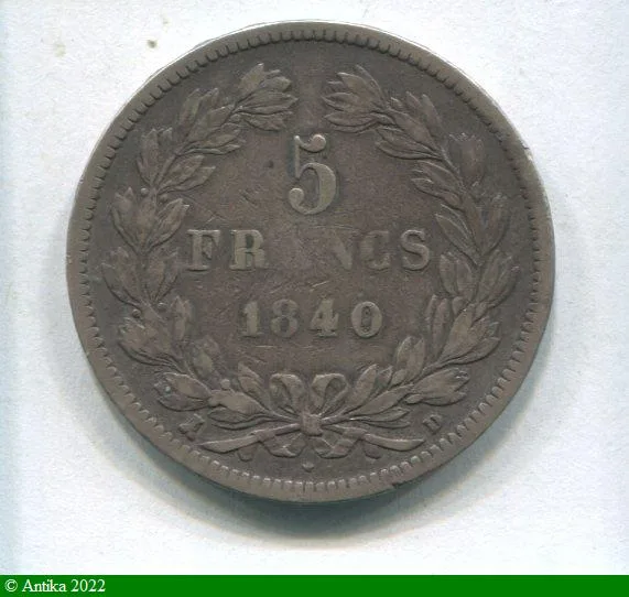 5 FRANCS T.L 2 ème type " LA TOUR "