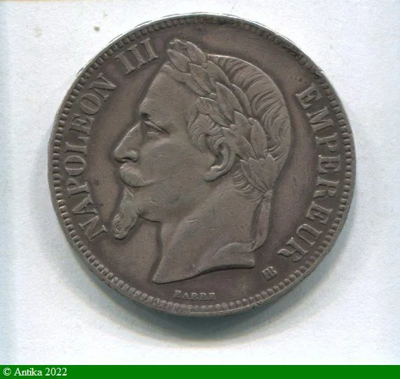 5 FRANCS NAP III T.L