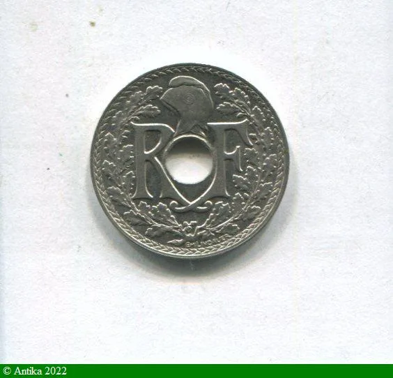 25 CENTIMES LINDAUER Centimes Souligné