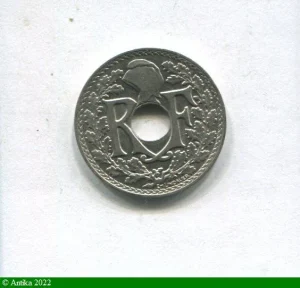 25 CENTIMES LINDAUER Centimes Souligné