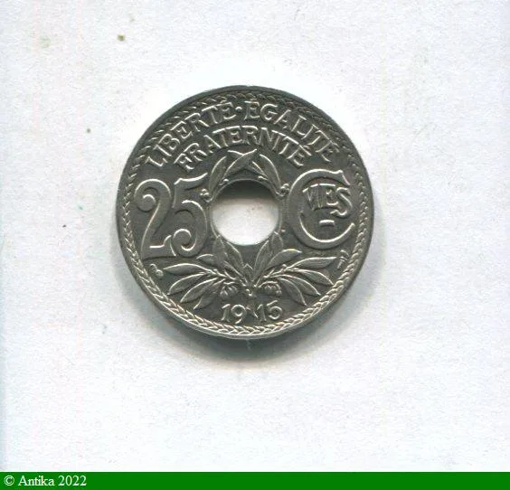 25 CENTIMES LINDAUER Centimes Souligné