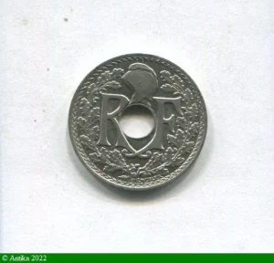 25 CENTIMES LINDAUER Centimes Souligné
