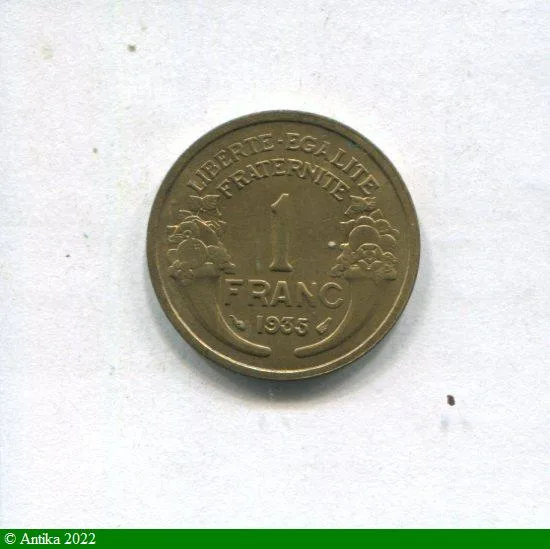 1 FRANC MORLON Bronze-Alu