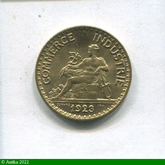2 FRANCS CHAMBRE DE COMMERCE