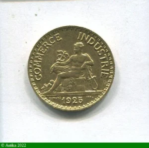 2 FRANCS CHAMBRE DE COMMERCE