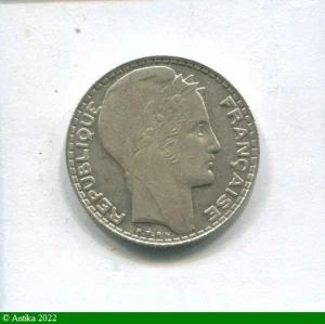 10 FRANCS TURIN Argent