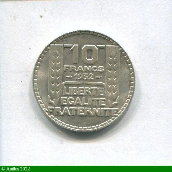 10 FRANCS TURIN Argent