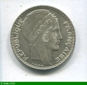 20 FRANCS TURIN Argent