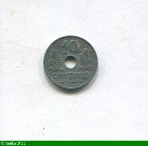 10 CENTIMES A.G.M.M Petit Module