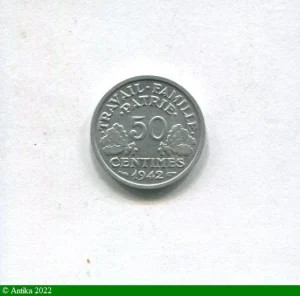50 CENTIMES BAZOR Aluminium