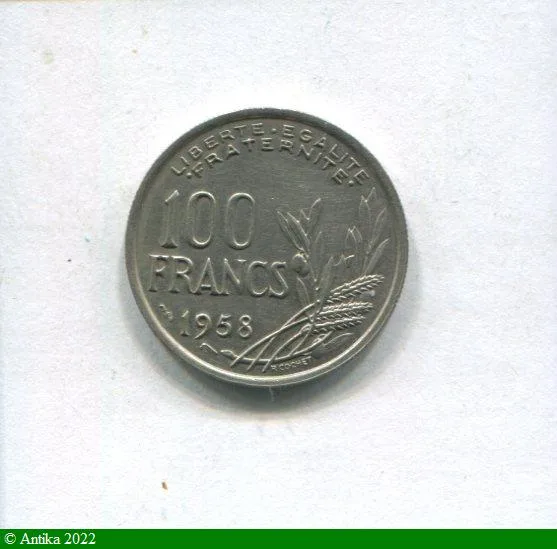100 FRANCS COCHET