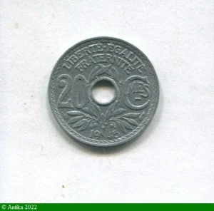 20 CENTIMES LINDAUER Zinc
