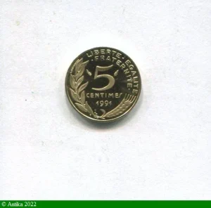 5 CENTIMES MARIANNE