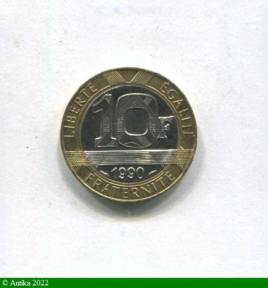 10 FRANCS GENIE DE LA BASTILLE