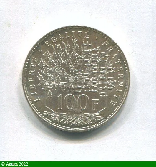 100 FRANCS PANTHEON