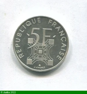 5 FRANCS TOUR EIFFEL