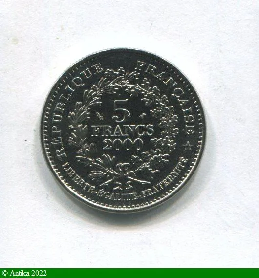 5 FRANCS LA LIBERTE de DUPRE
