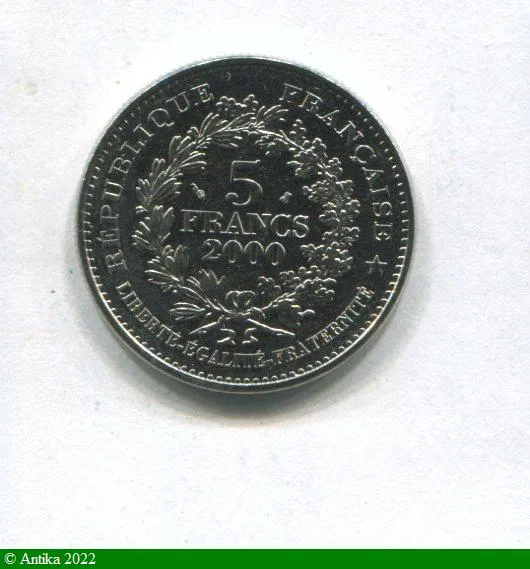 5 FRANCS FRANC d' ARGENT de HENRI III