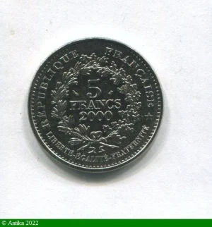 5 FRANCS ECU d' OR de SAINT LOUIS