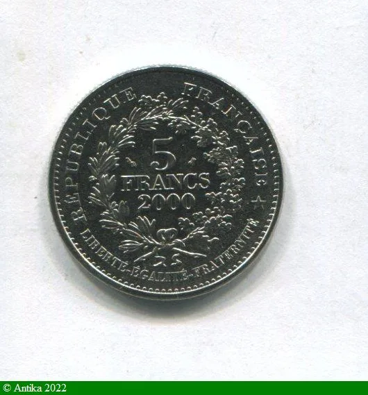 5 FRANCS ECU d' OR de SAINT LOUIS