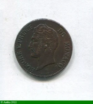 5 CENTIMES HONORE V 1819-1841