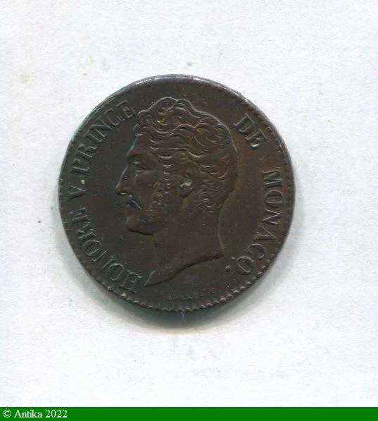 5 CENTIMES HONORE V 1819-1841
