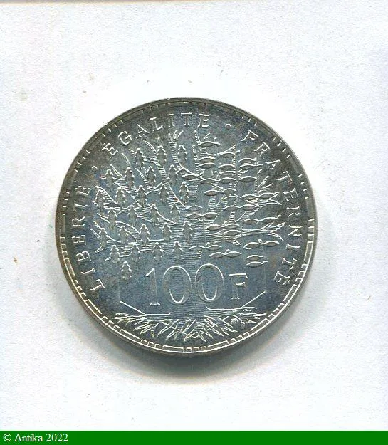 100 FRANCS PANTHEON