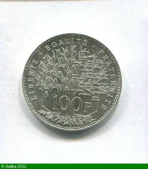 100 FRANCS PANTHEON