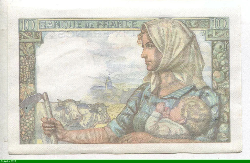 10 FRANCS MINEUR - type 1941