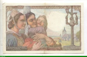 20 FRANCS PECHEUR - Type 1942