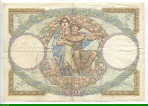 50 FRANCS LOM - Type 1927