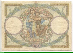 50 FRANCS LOM - Type 1927