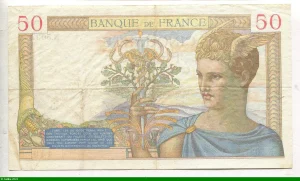 50 FRANCS CERES - Type 1933