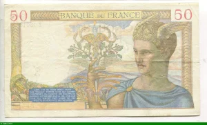 50 FRANCS CERES - Type 1933 modifié