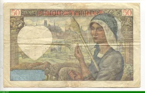 50 FRANCS JACQUES CŒUR - Type 1941