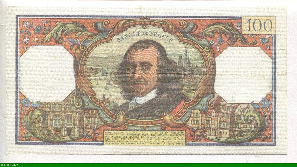 100 FRANCS CORNEILLE - Type 1964