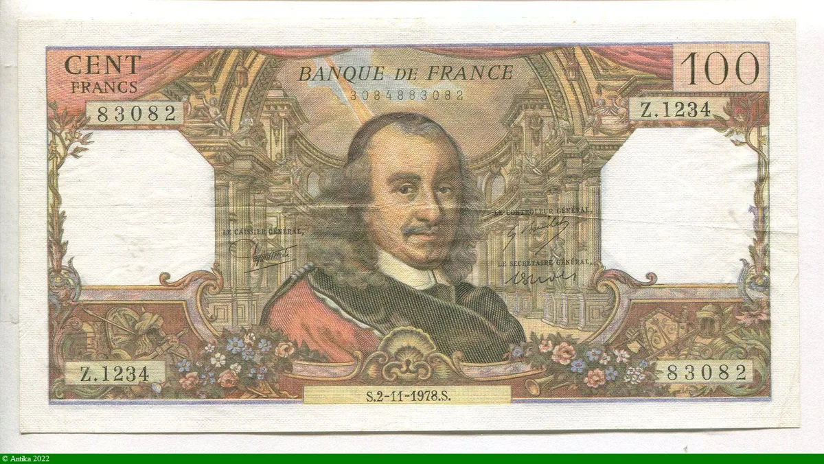 100 FRANCS CORNEILLE - Type 1964