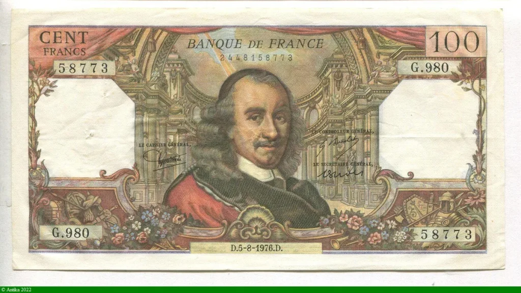 100 FRANCS CORNEILLE - Type 1964